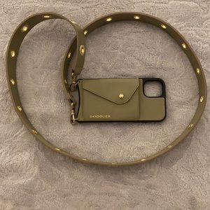 BANDOLIER PHONE AND CARD CROSSBODY
